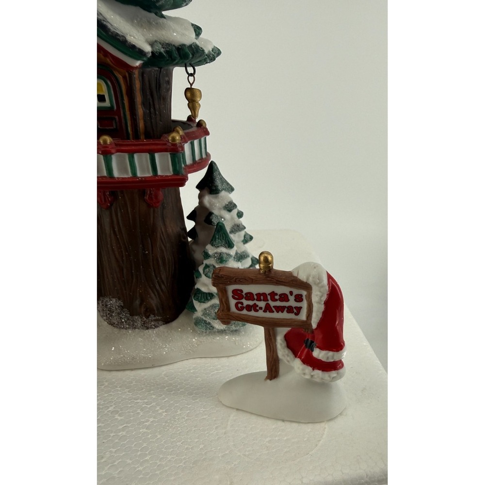 Department 56 North Pole Series Santa's Get-Away Gift Set 2011 House 3 Pc READ - Picture 4 of 9
